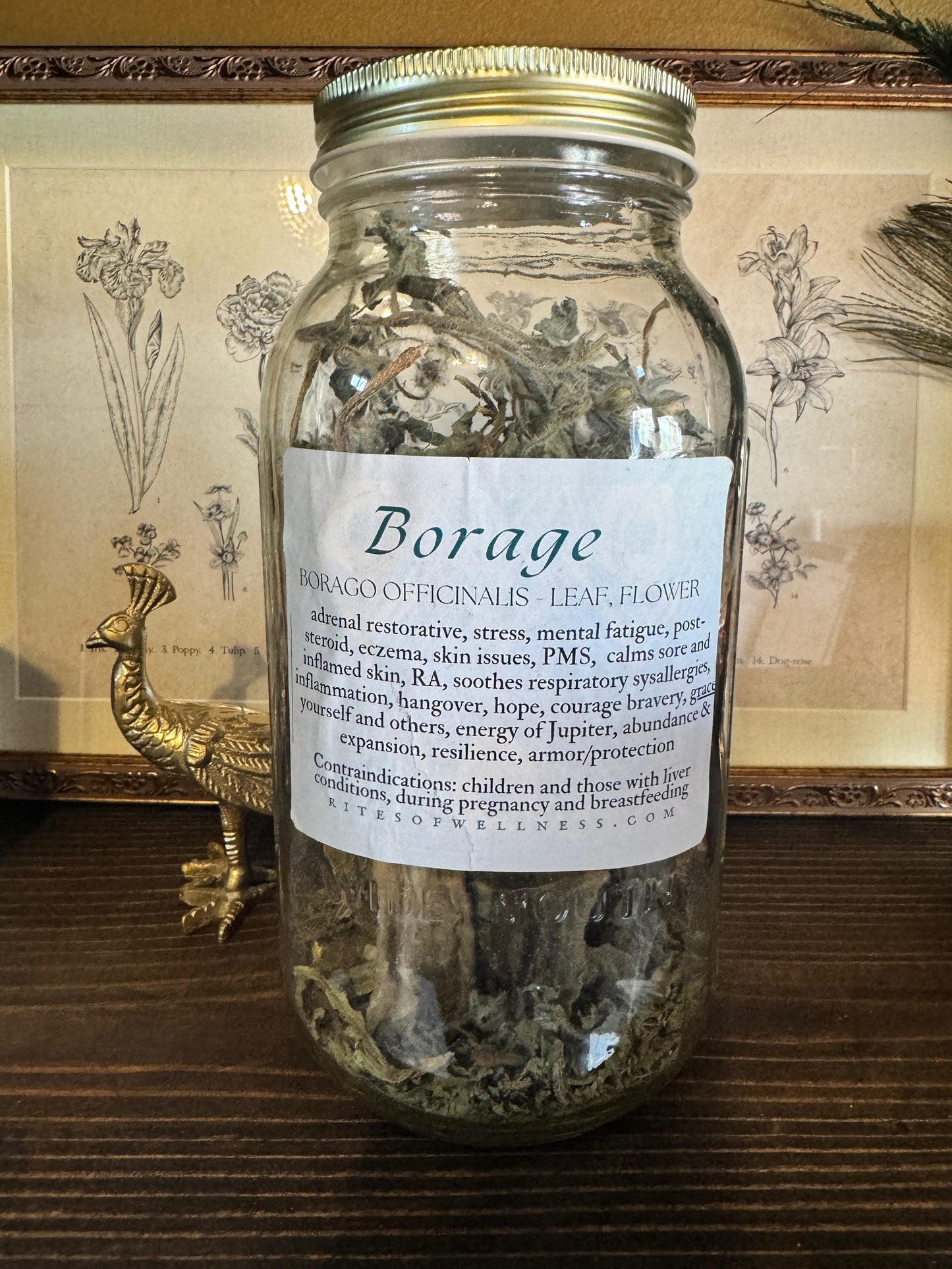 Borage Leaf & Flower | Bulk Herb image 0