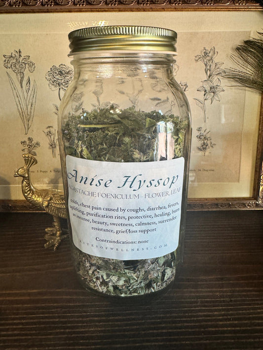Anise Hyssop Leaf & Flower | Bulk Herbs image 0