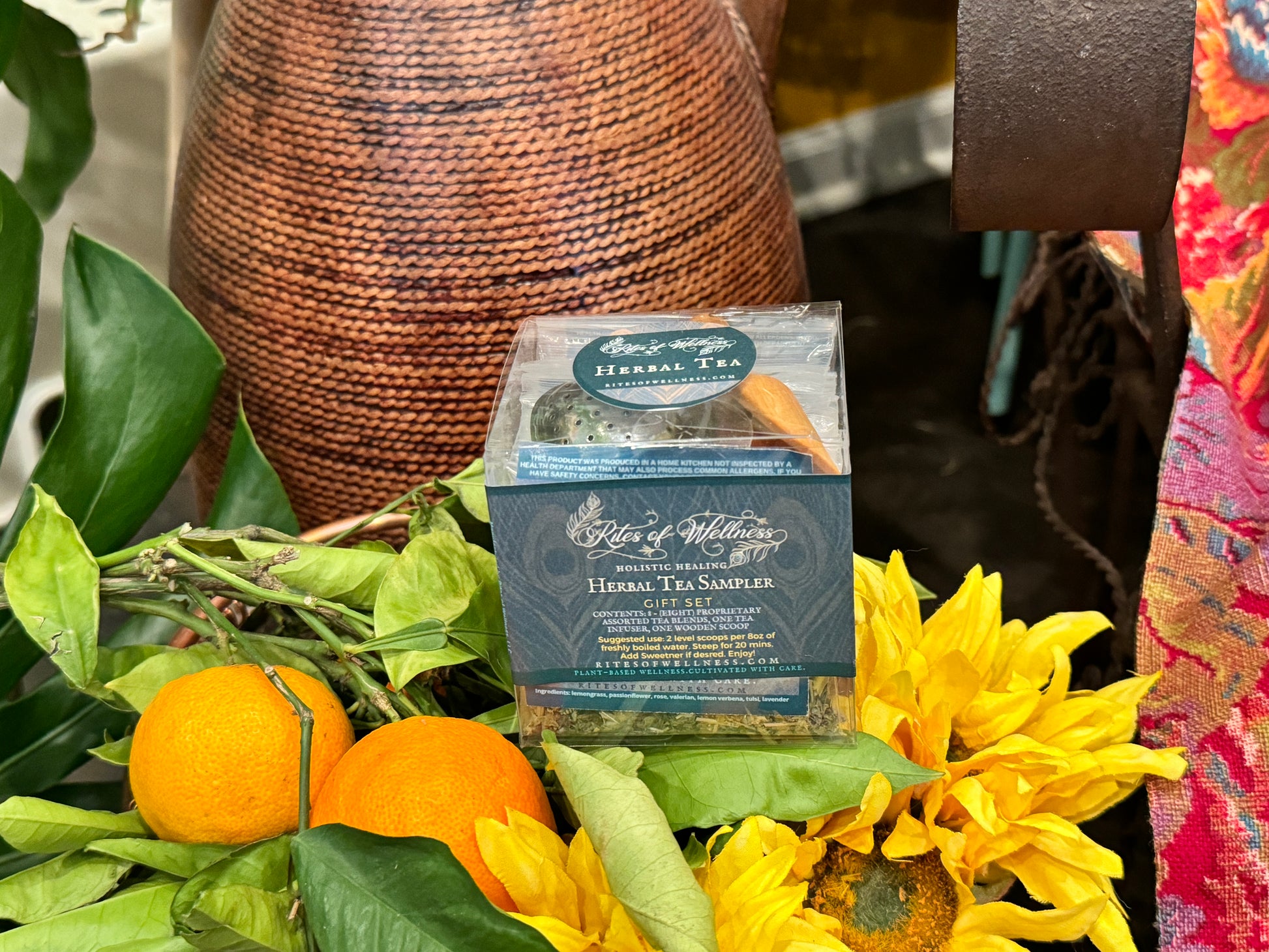 Herbal Tea Sampler Box | Gift Set image 1