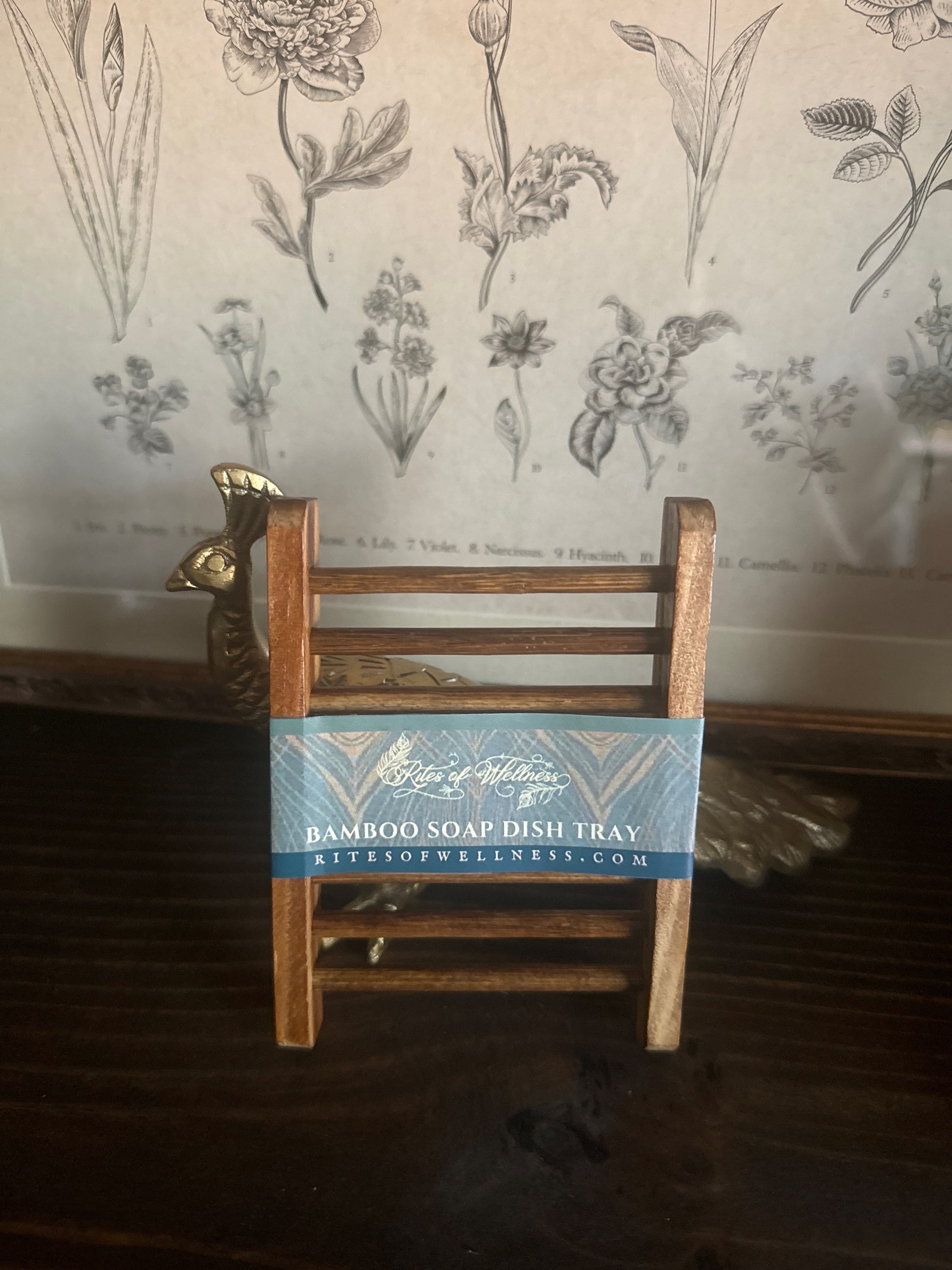 Bamboo Soap Dish Tray | Wood image 0