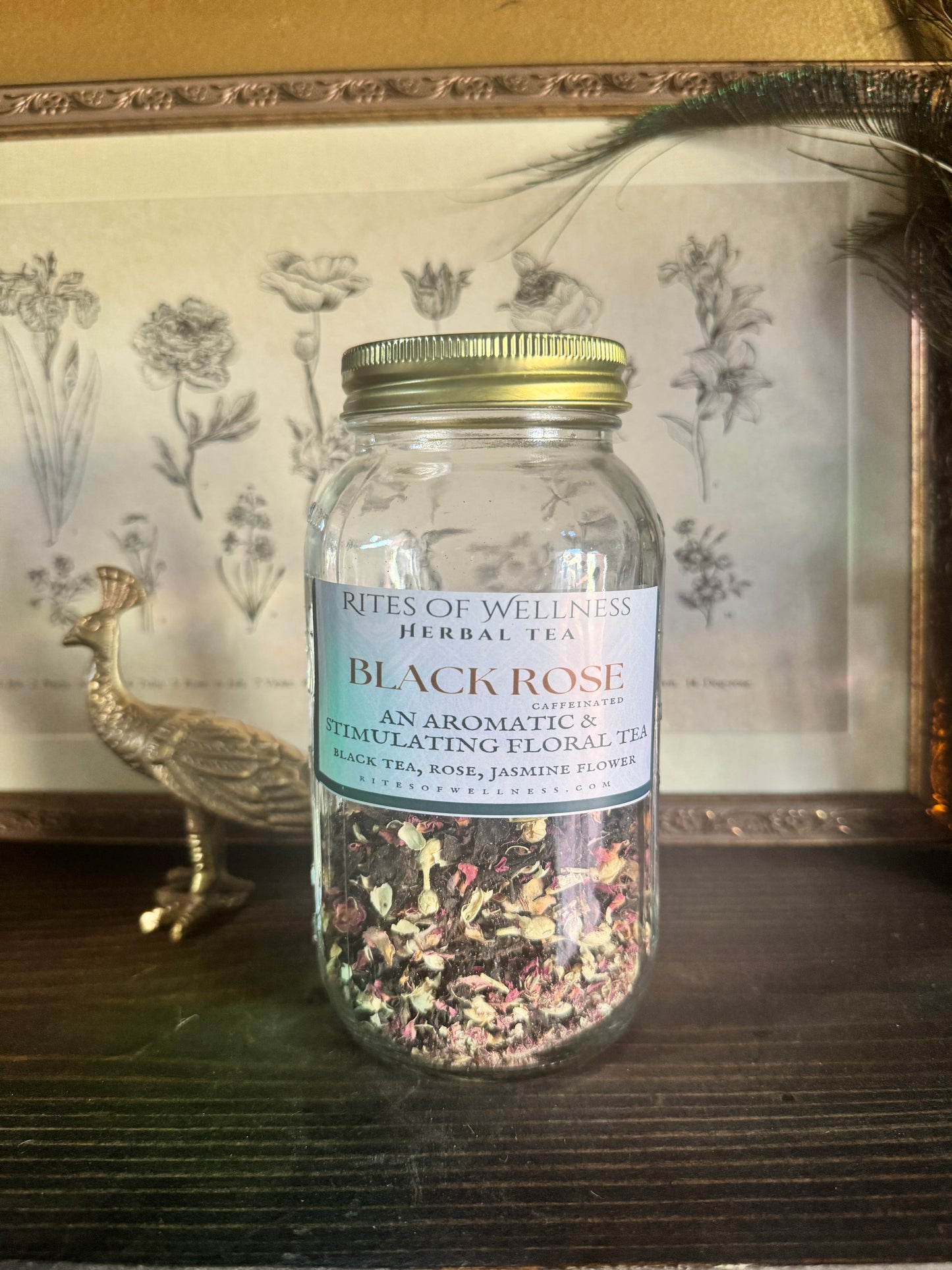 Black Rose Tea | Loose Leaf Tea