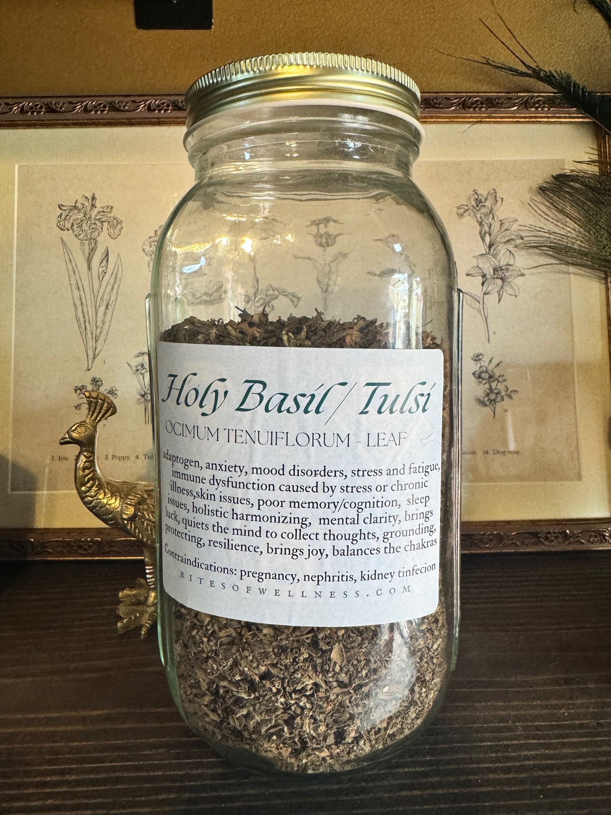 Holy Basil Leaf | Tulsi | Bulk Herb image 0