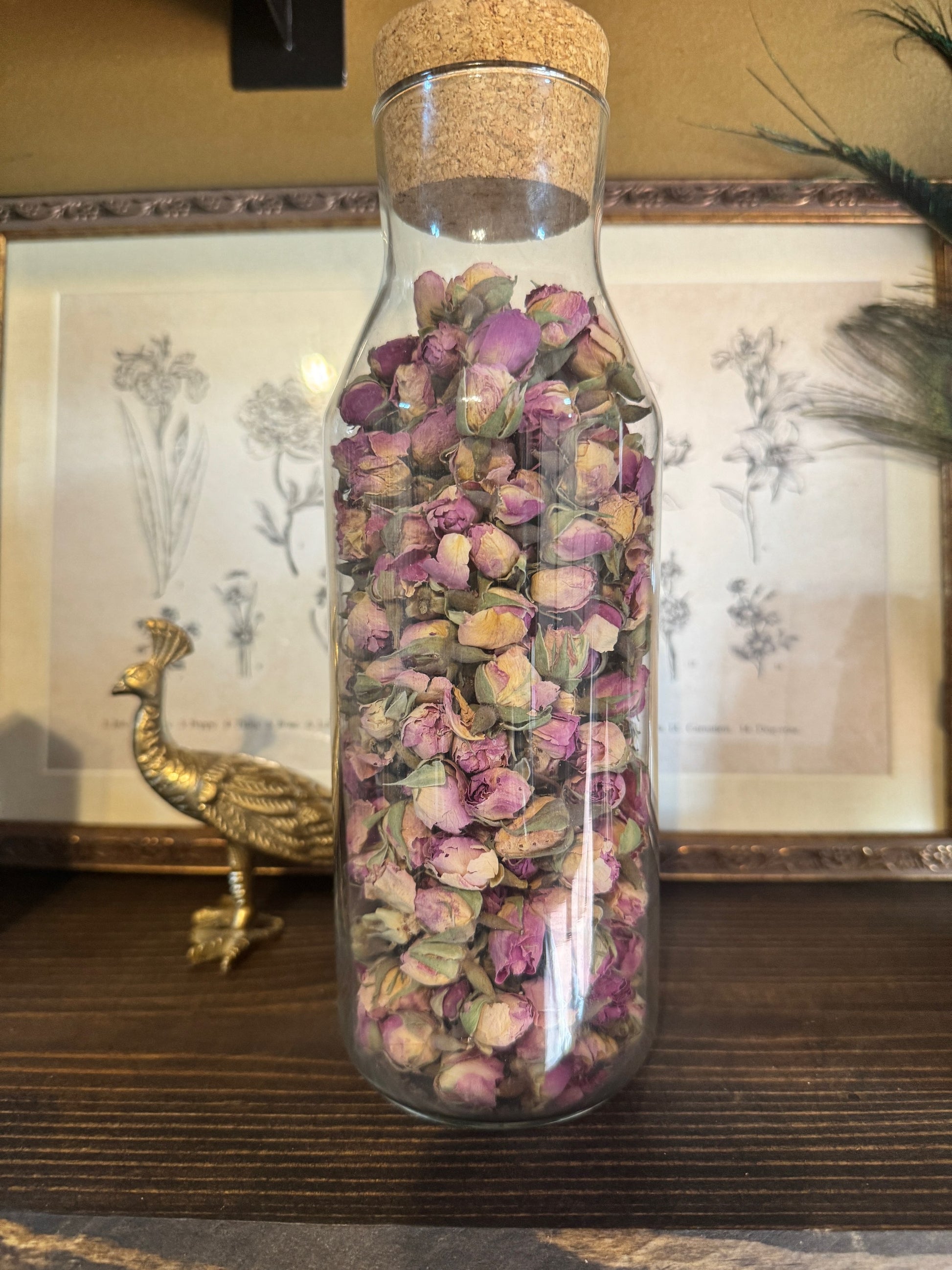 Pink Rose Buds | whole | Bulk Herb image 0
