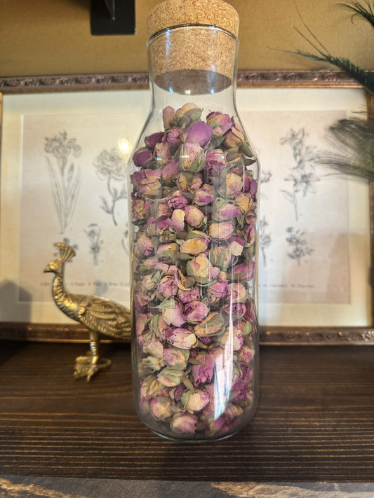 Pink Rose Buds | whole | Bulk Herb image 0